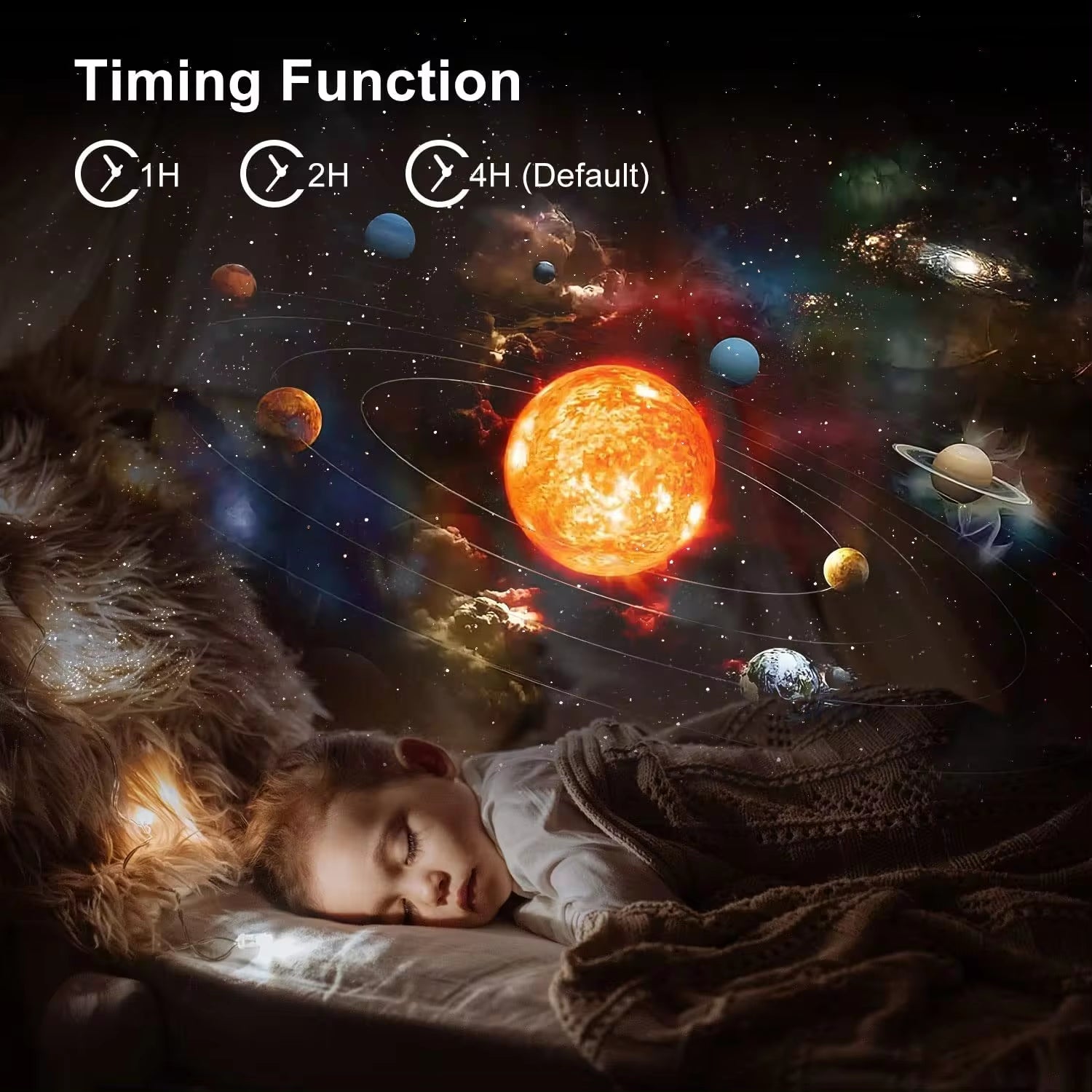 Ultimate 13-in-1 Galaxy Star Projector - Transform Your Bedroom with Stunning Aurora & Planetarium Night Lights for All Ages!