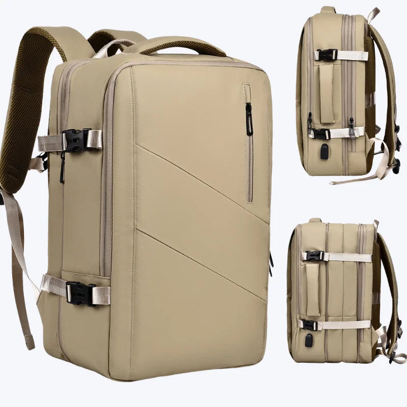 Weixier 16 Inch Large-capacity Men's High-end Backpack Computer Bag High-end Business Bag Expandable Backpack Witch USB