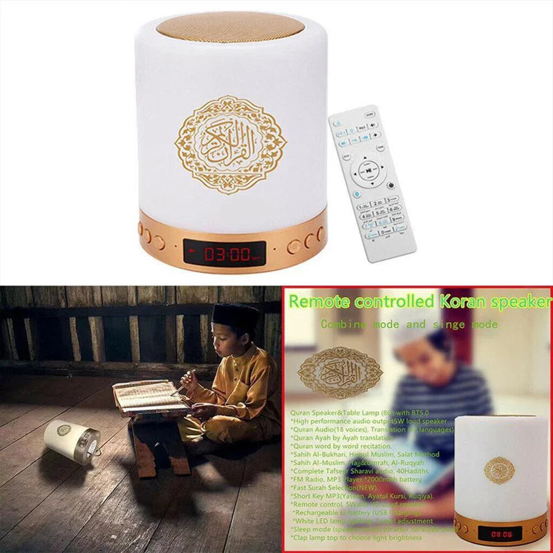 Quran Azan Night Light Speaker