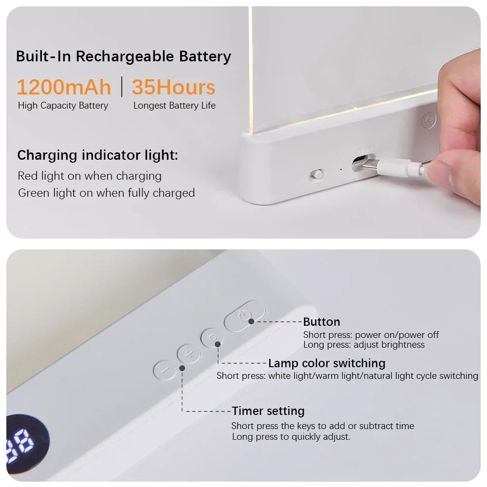 GlowRead Rechargeable Book Light